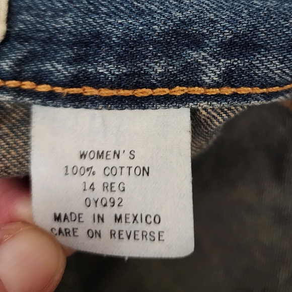 LL Bean Jeans, Women's 14 Reg Cotton - Picture 5 of 12